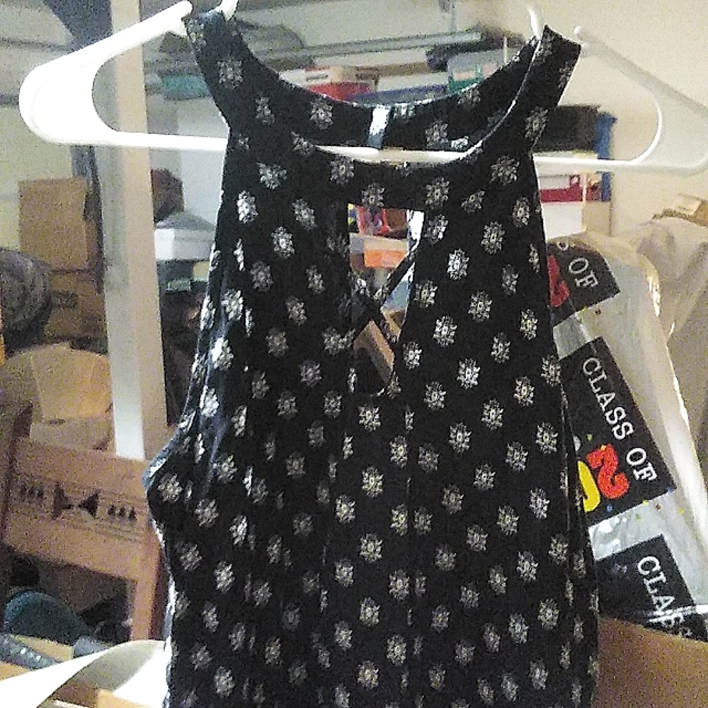 Black/White Romper
